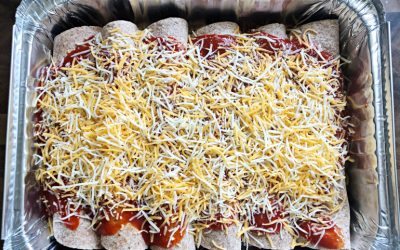 Black Bean Enchilada – Vegetarian Freezer Meal Prep