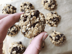 oatmeal banana cookies back to school snack