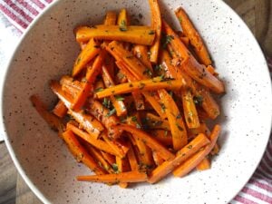 Low FODMAP Roasted Carrots
