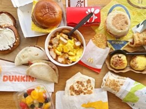 fast food breakfast