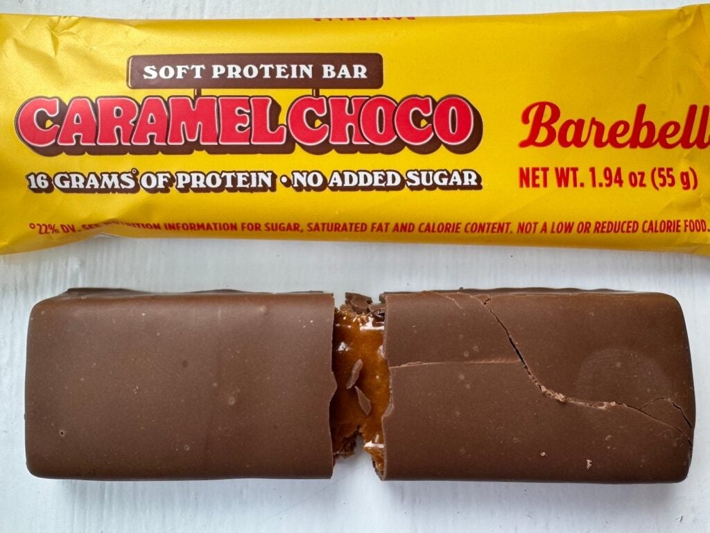 barebells caramel choco protein bar for diabetes
