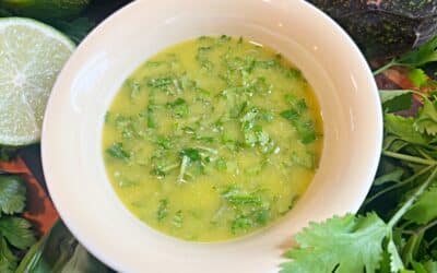Low FODMAP Cilantro Lime Vinaigrette