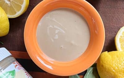 Low FODMAP Lemon Tahini Dressing
