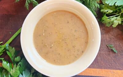 Low FODMAP Greek Vinaigrette