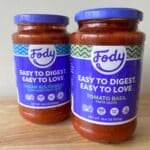 jars of fody pasta sauce