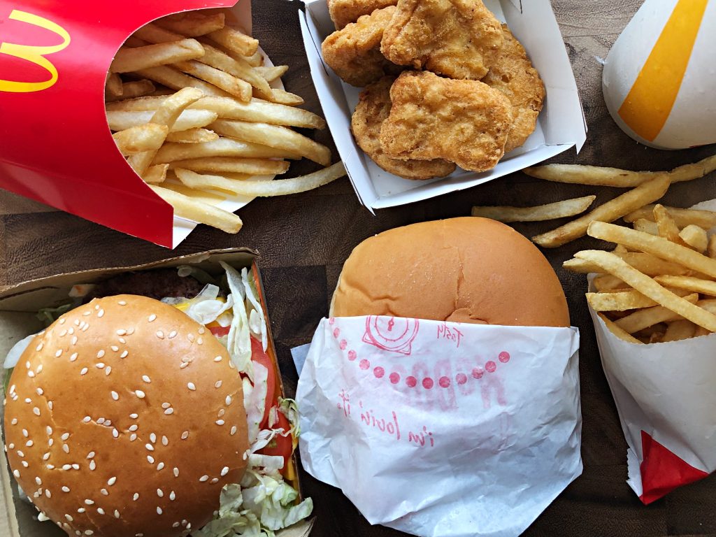 mcdonalds diabetes food options
