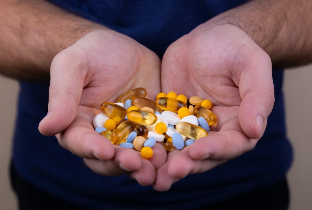 image by Volodymyr Hyrshchenko; vitamins for athletes